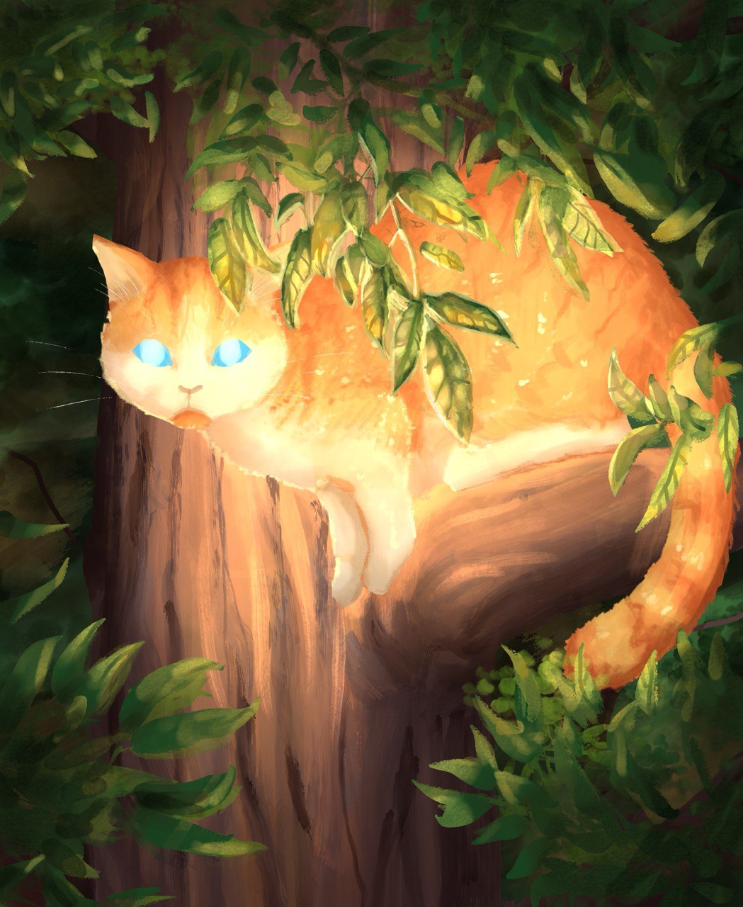 Luminous cat
